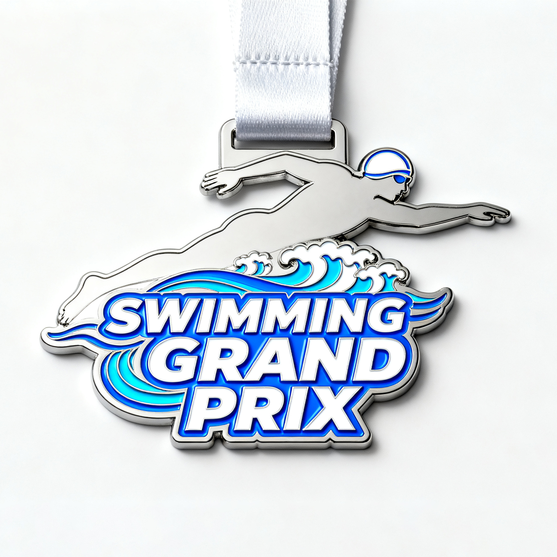 2 1/2" Custom Die-Struck Single-Sided Medal 6