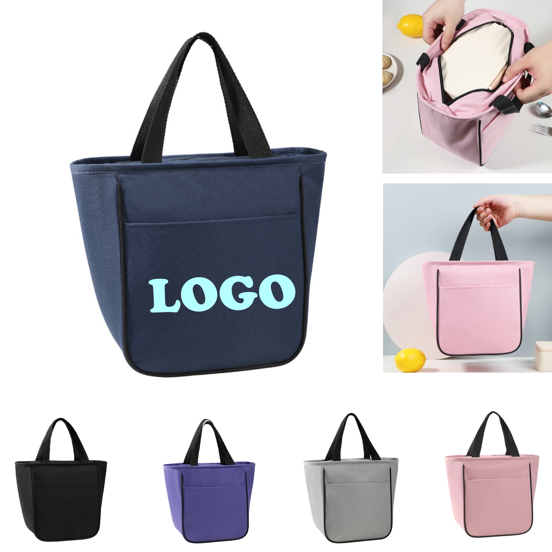 Insulated Lunch Tote Bag 1