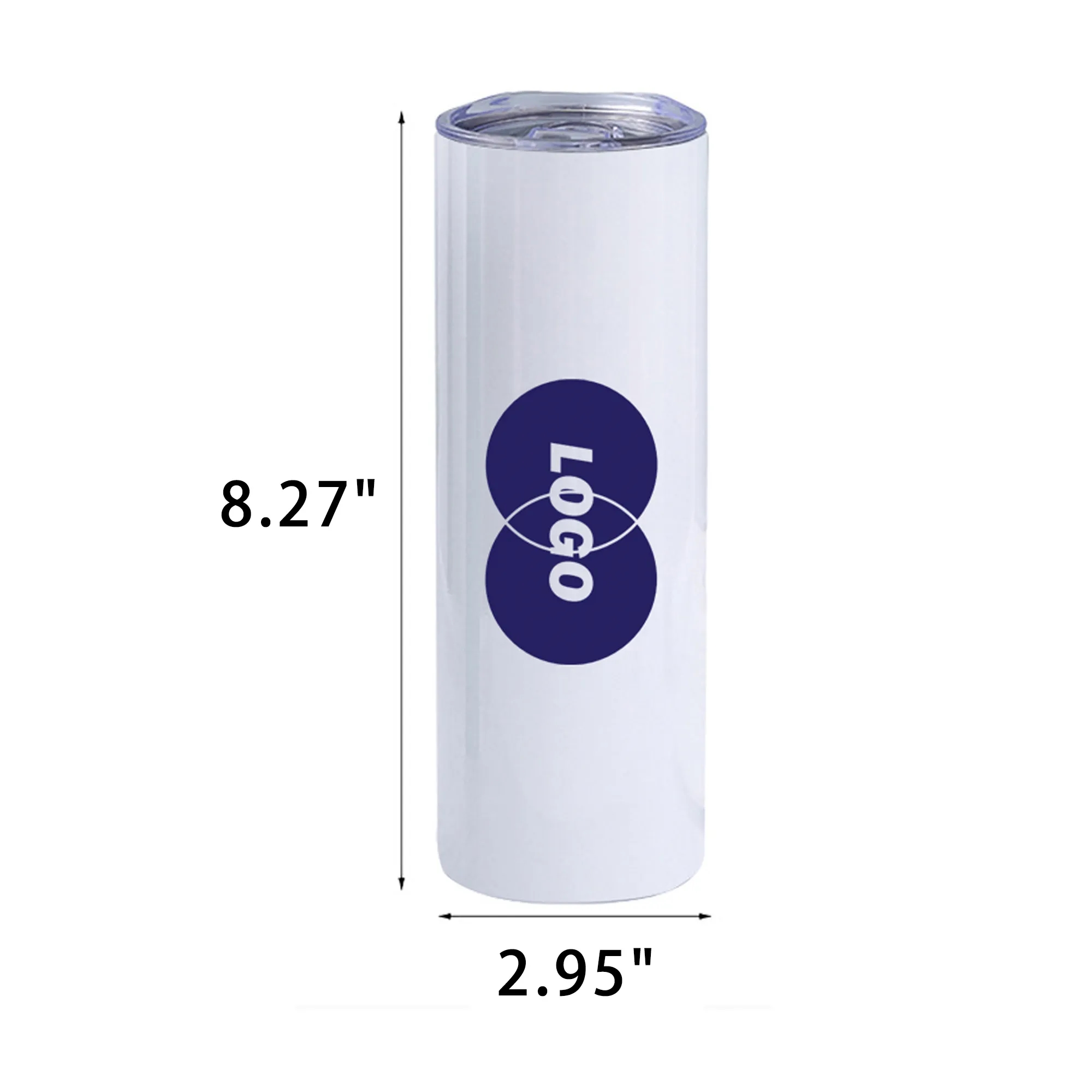20Oz Skinny Vacuum Insulated Tumbler With Lid 4