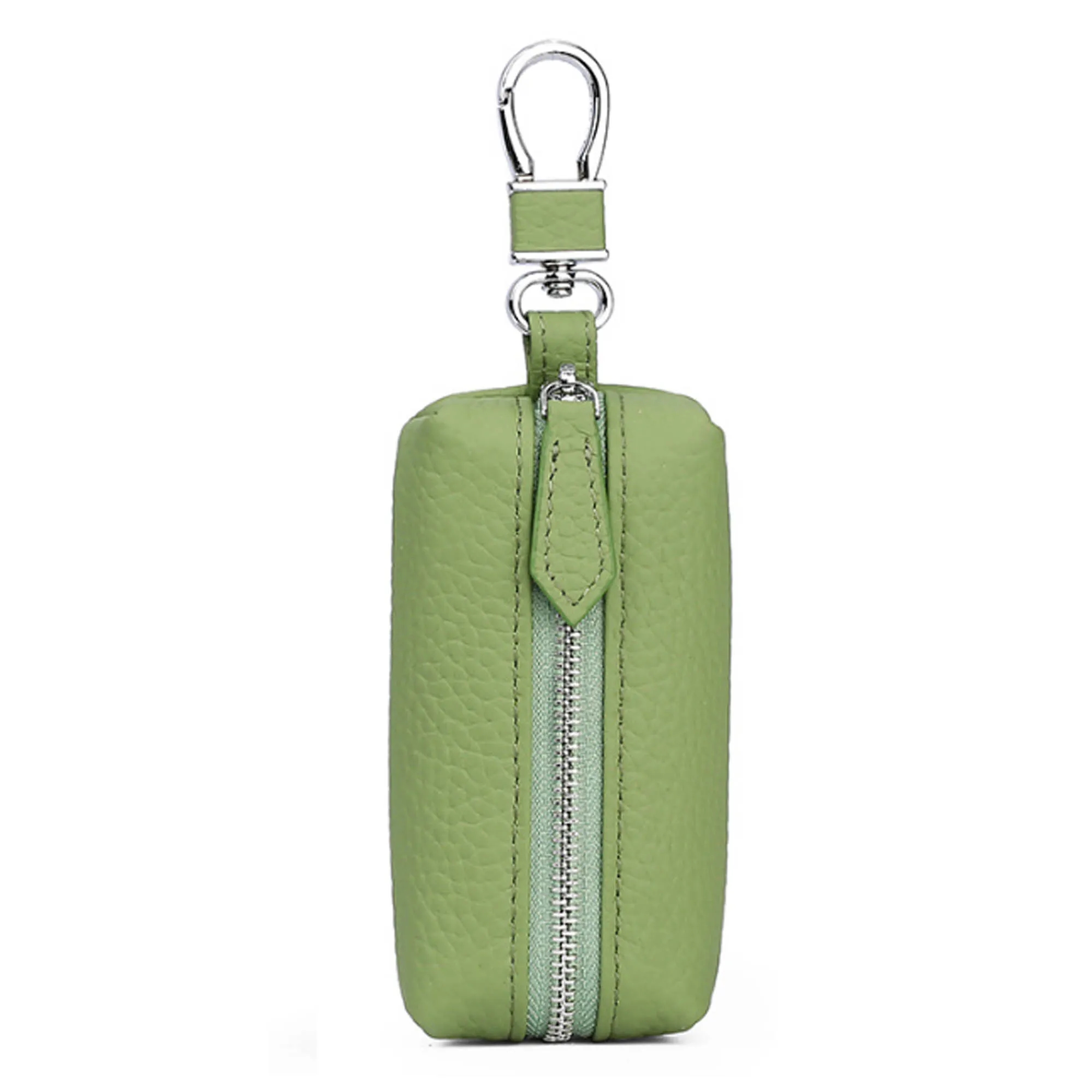 Leather Car Key Holder with Clip 10