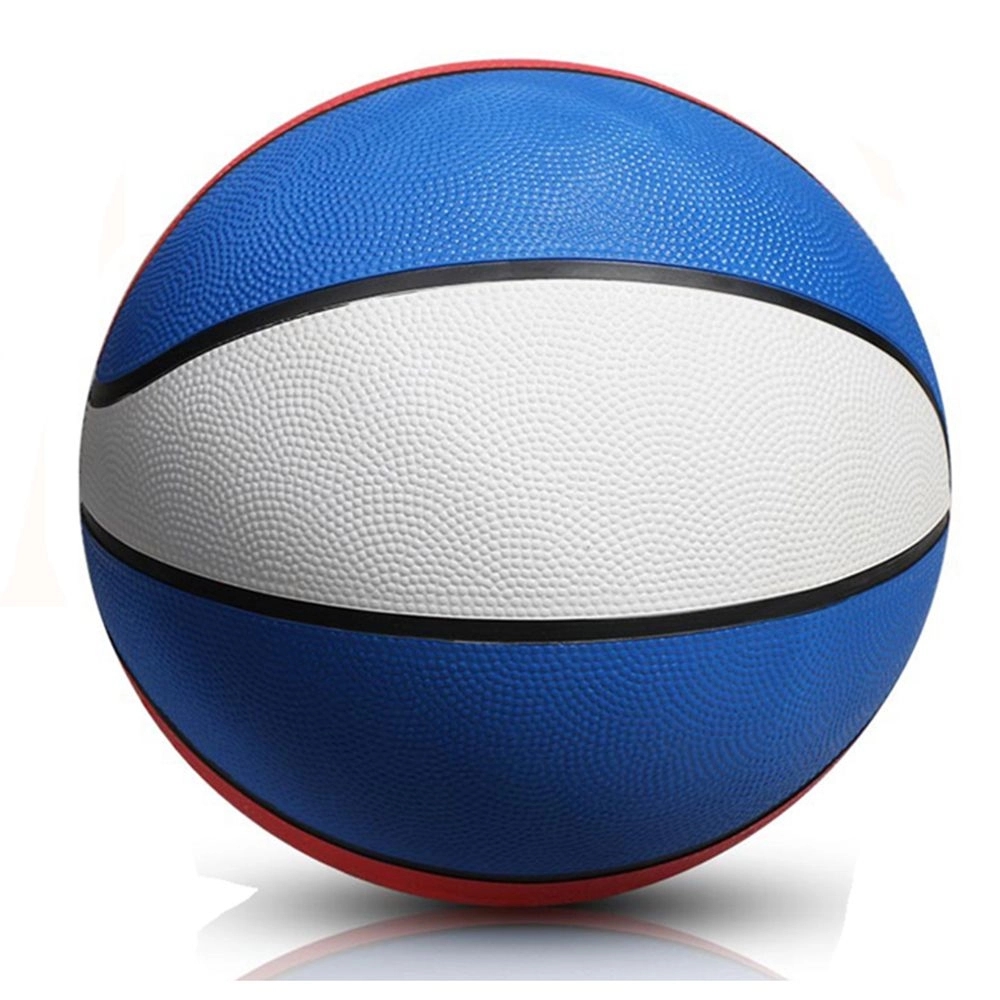 Official Size 7 Heavy Duty Rubber Cover Nylon Basketballs 6