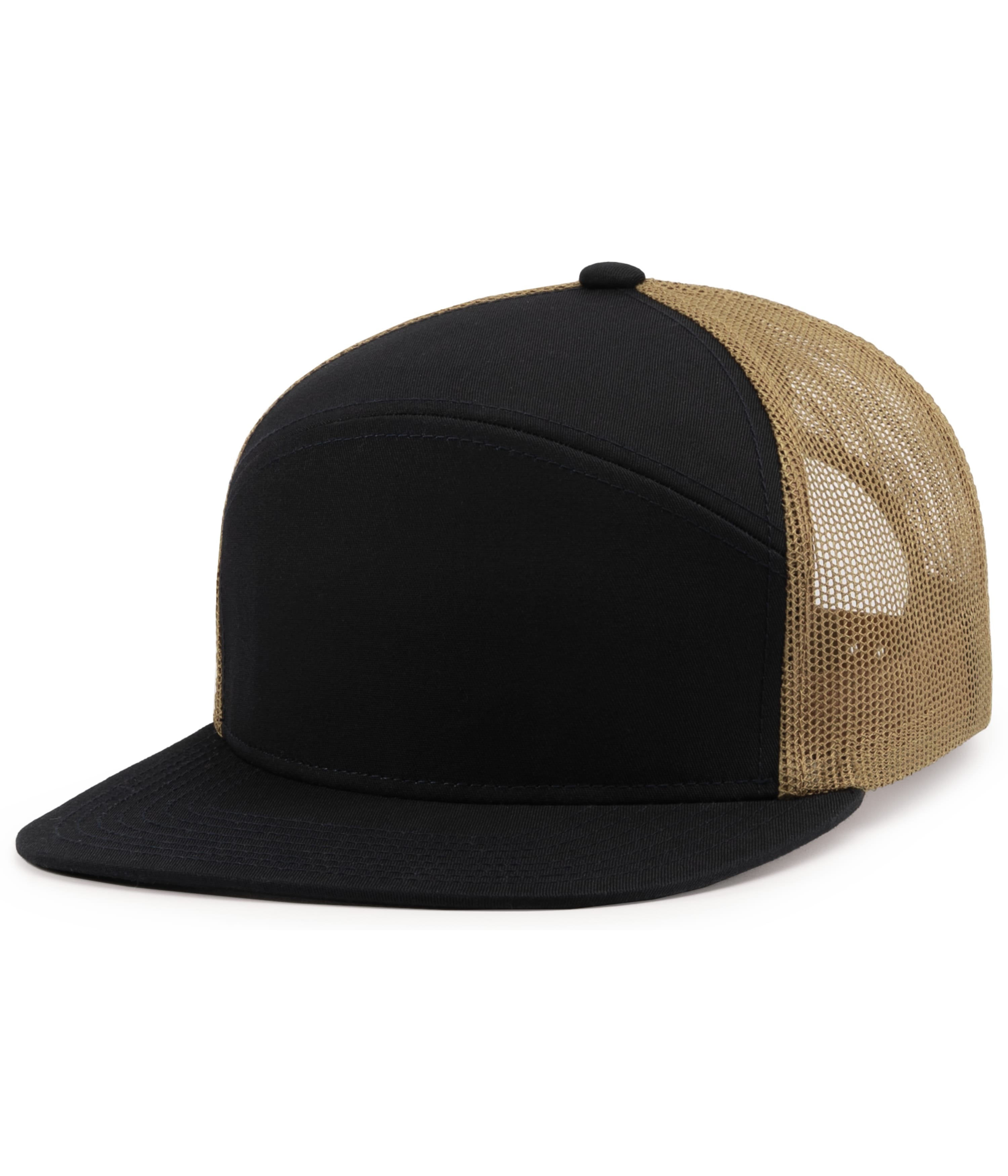 6-Panel Arch Trucker Snapback Cap 21
