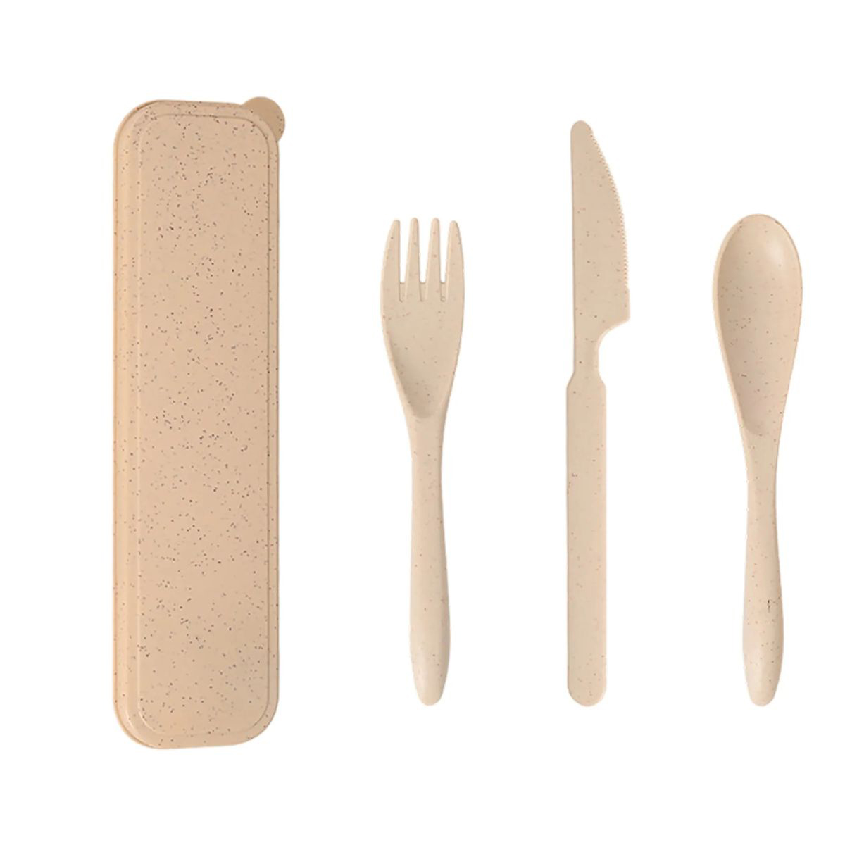 Wheat Straw Cutlery Set Three Pieces 11