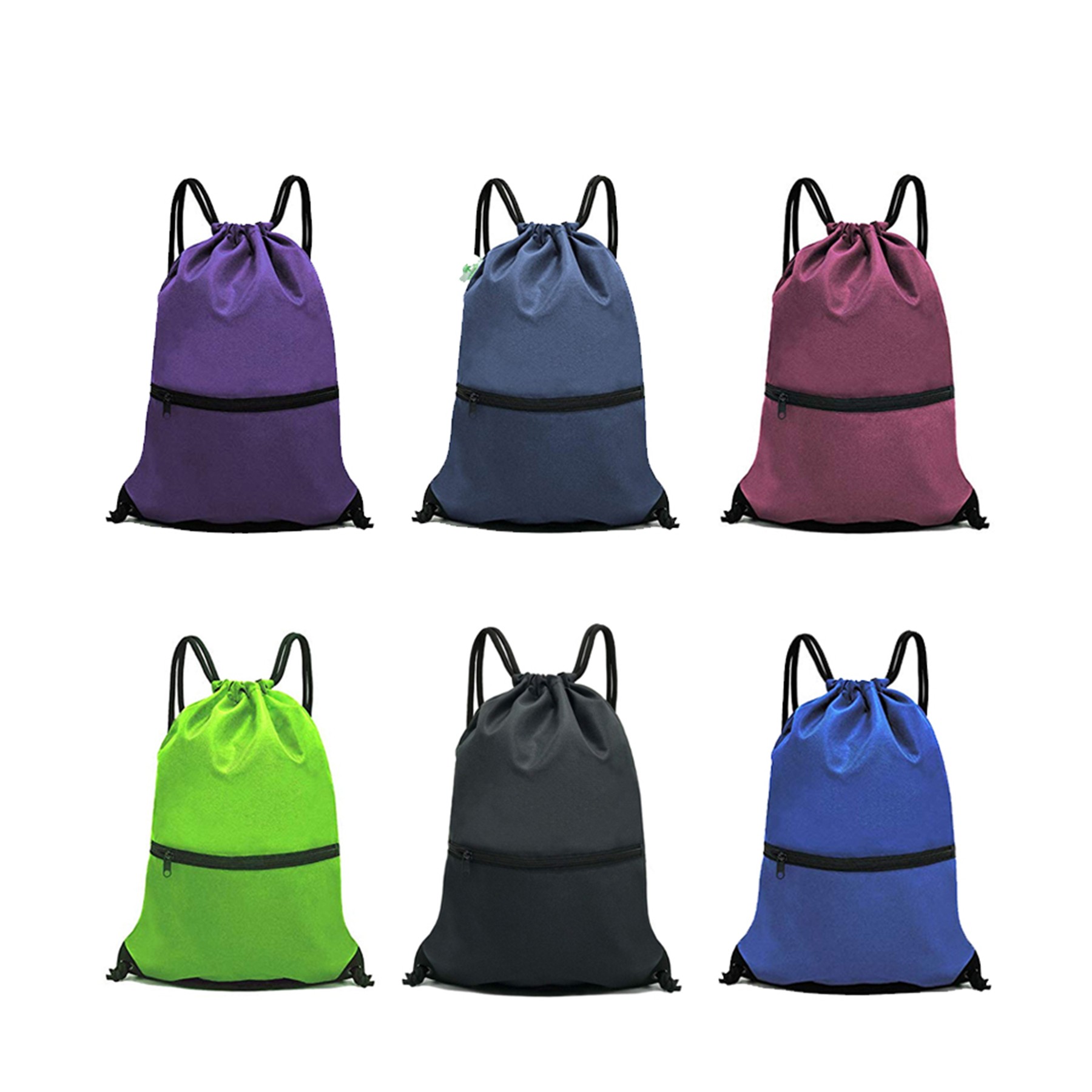 Sport Drawstring Backpack Bag 2