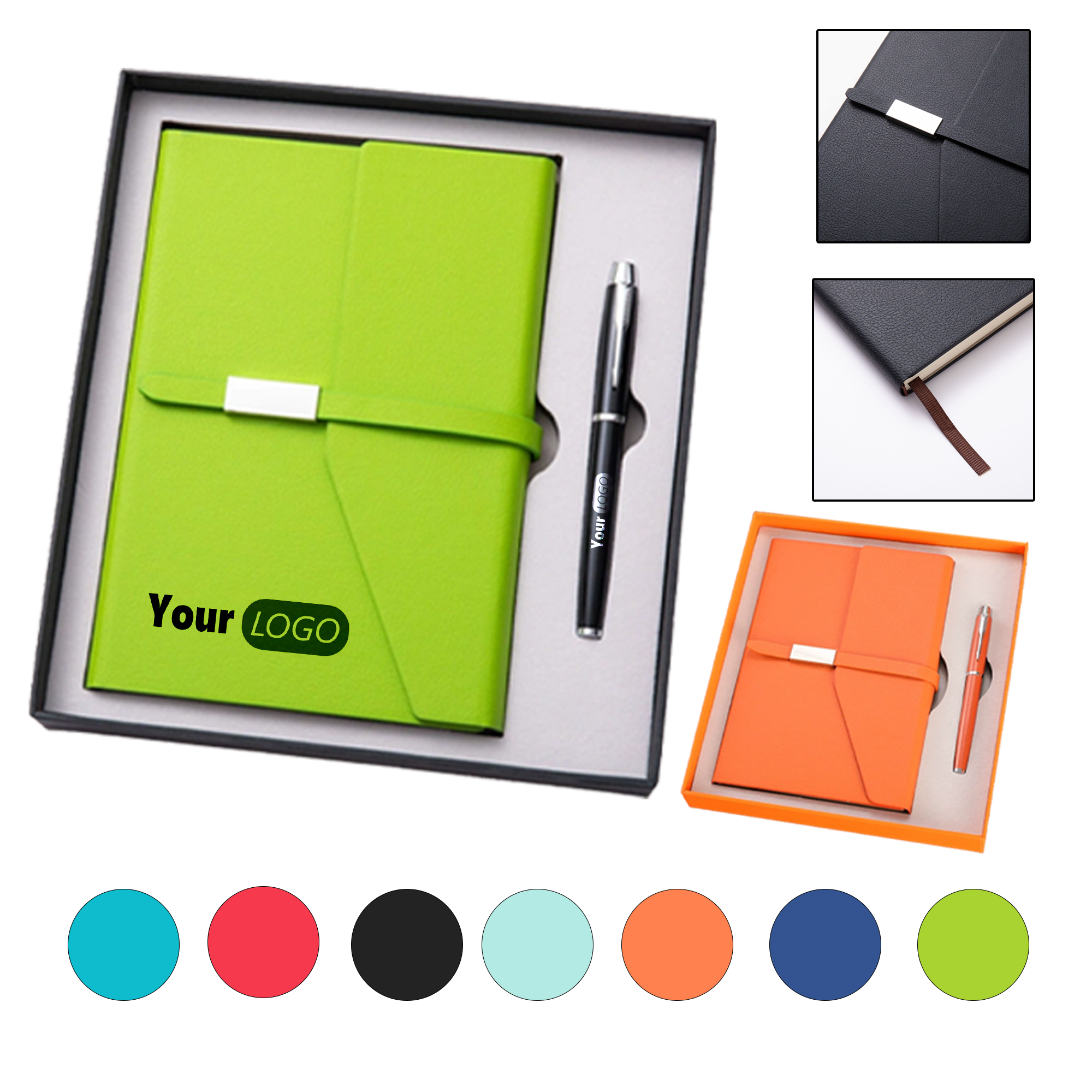 A5 Notebook Gift Box Set with Pen 3
