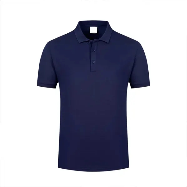 Short Sleeve Cotton Polo Shirt in Mercerized Fabric 7