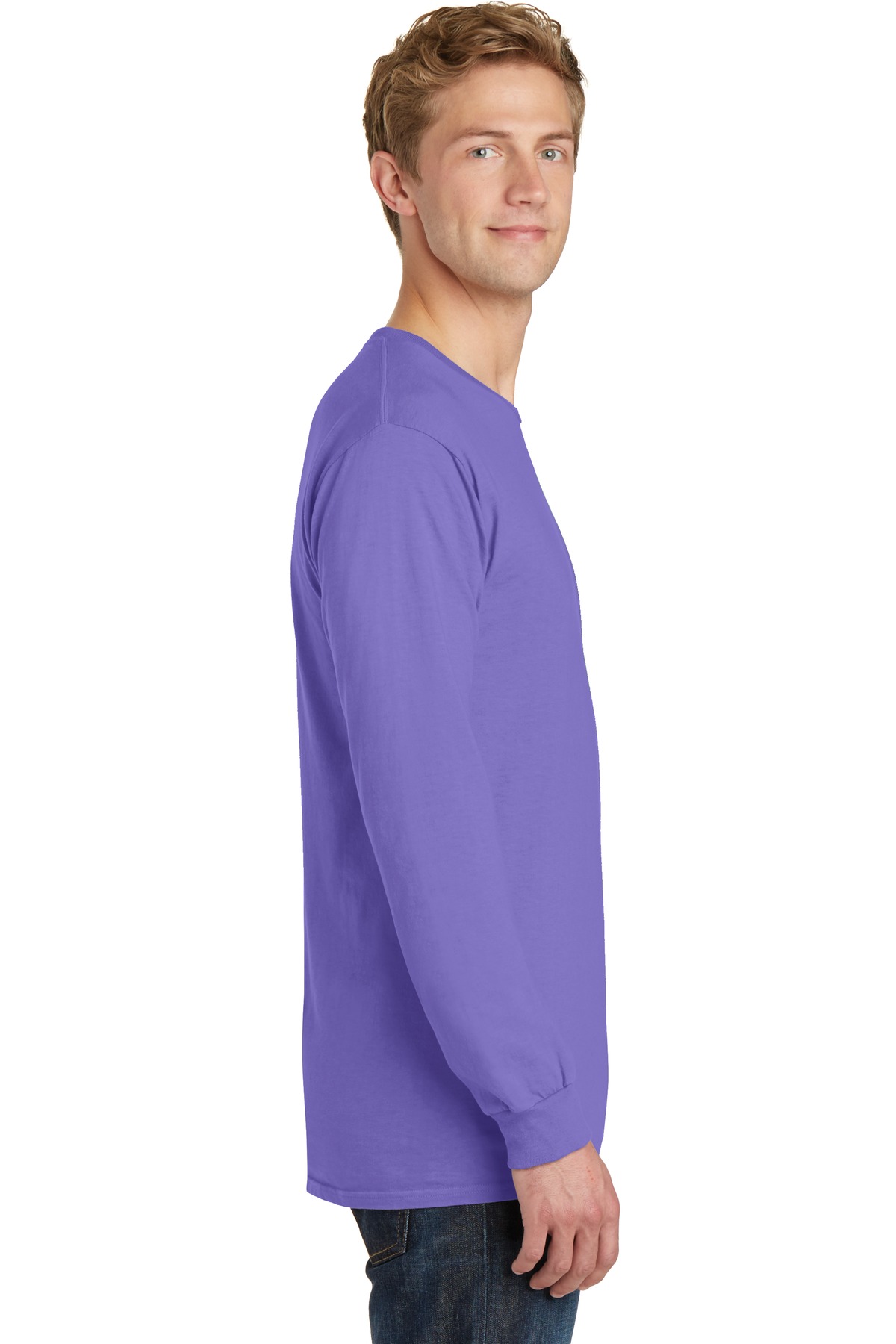Beach Wash Garment-Dyed Long Sleeve Tee