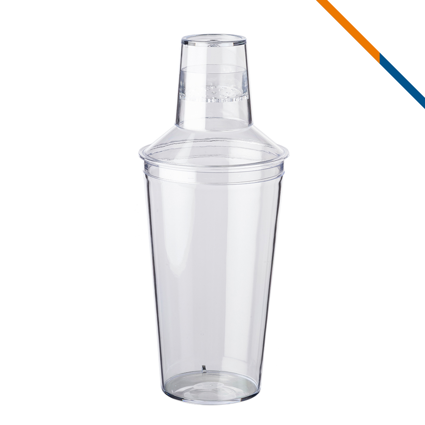 Britton Plastic Cocktail Shaker - 17 OZ. 5