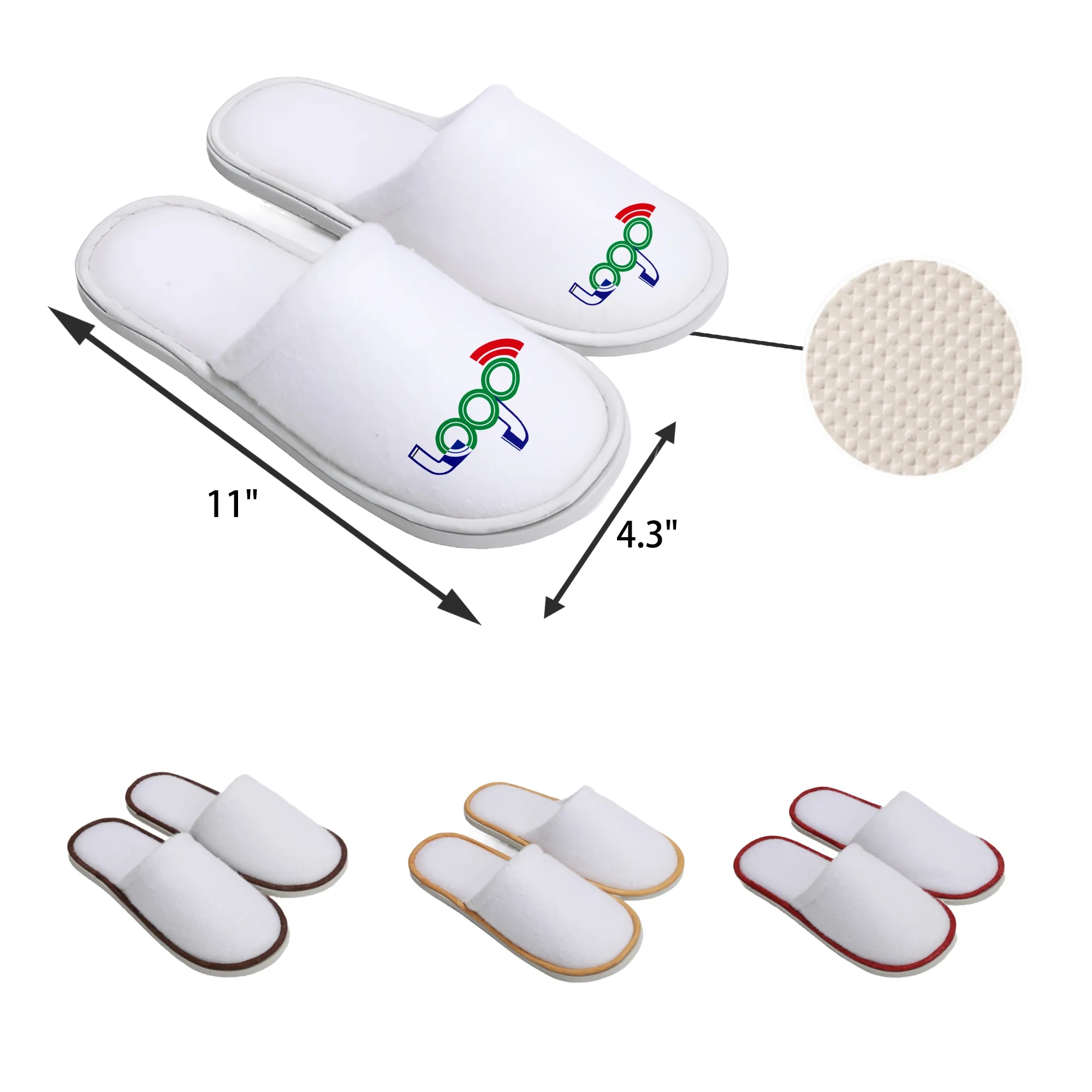 Thickened Disposable Hotel Slippers 1