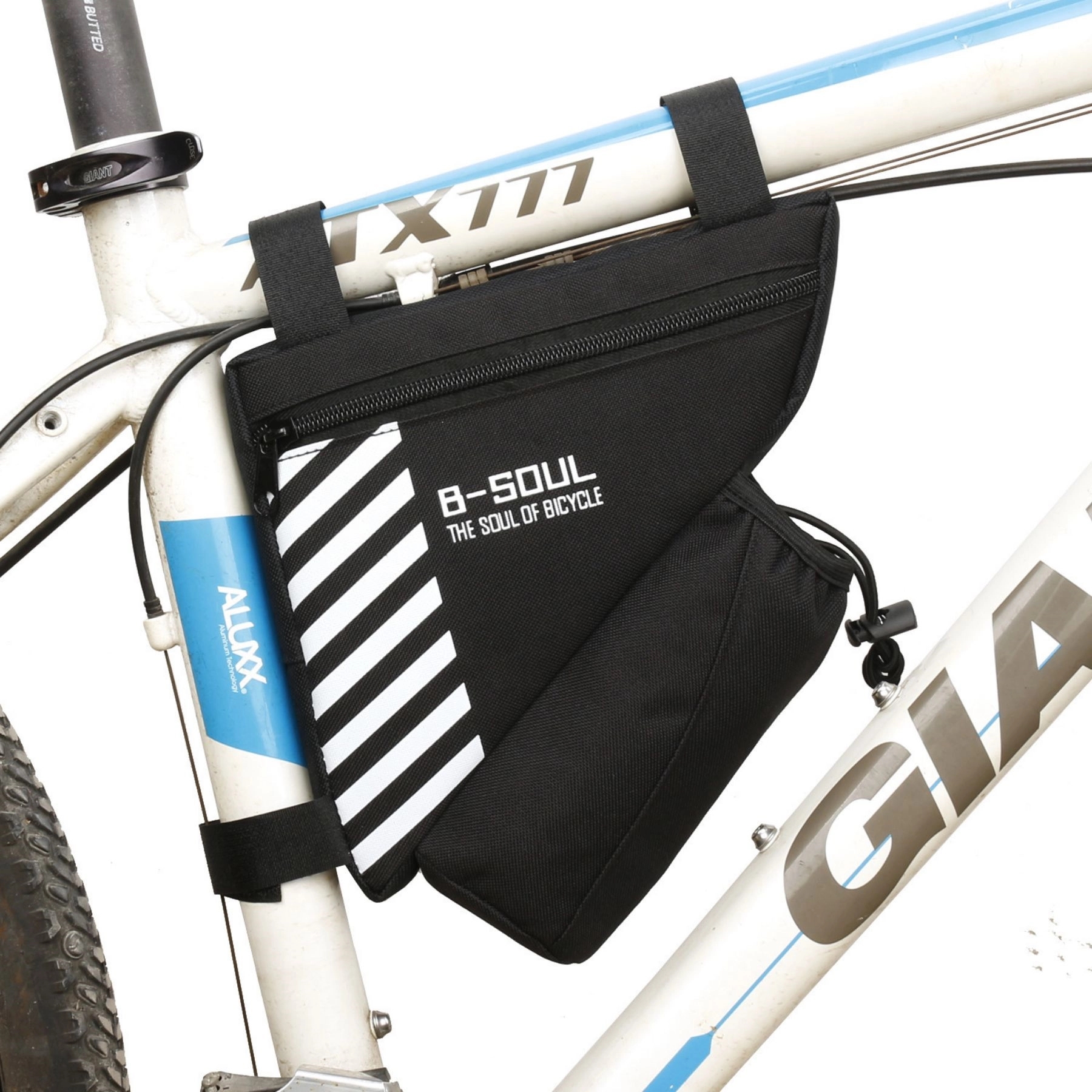 Bike Bag Tube Bicycle Saddle With Water Bottle Holder 5