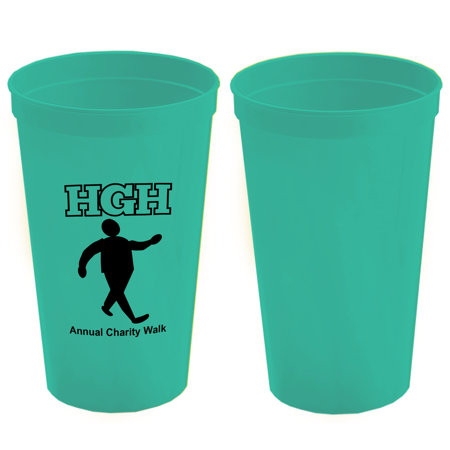 Stackable Polypropylene Stadium Cup, 22 oz. 20