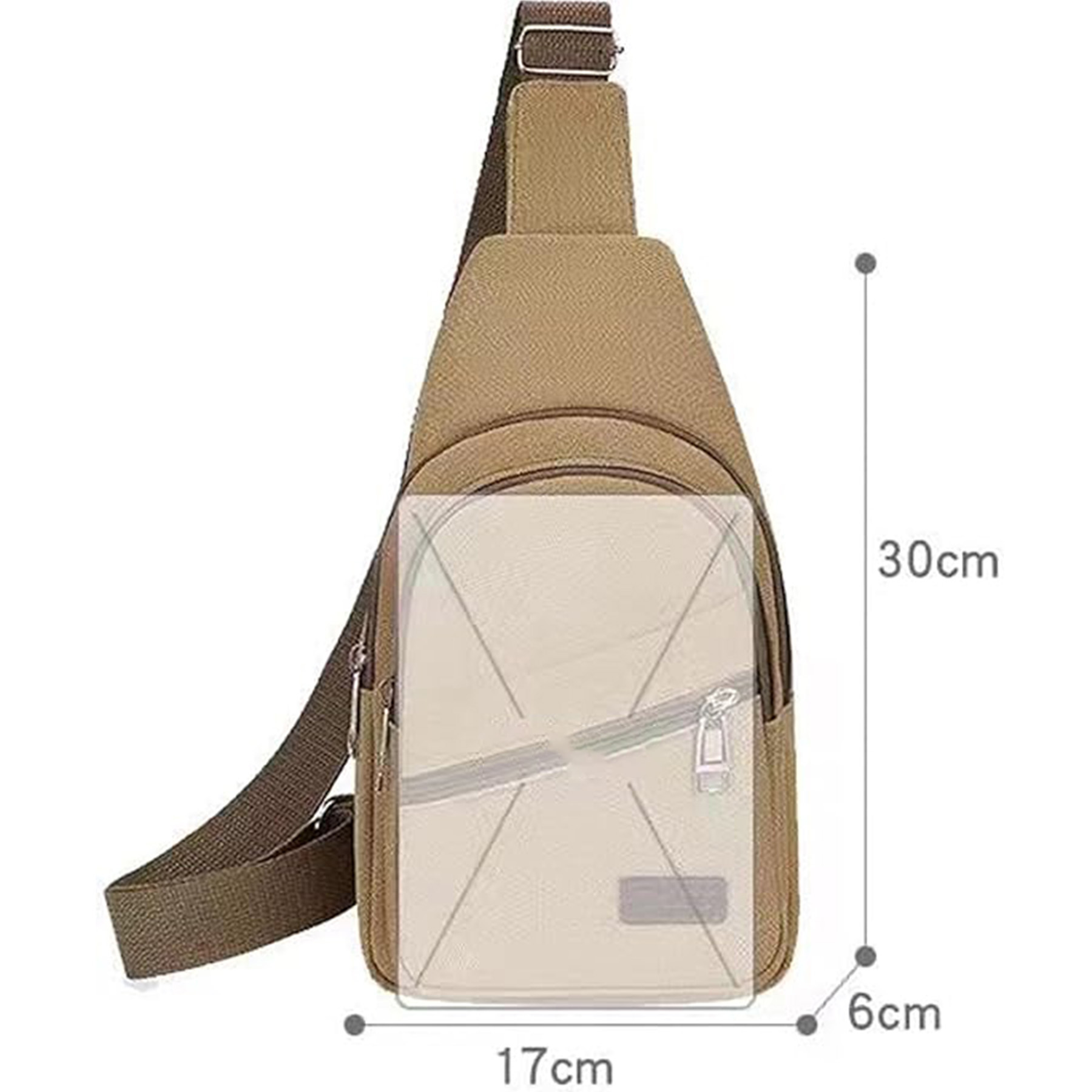 Men's Outdoor Sports Shoulder Crossbody Bag 6