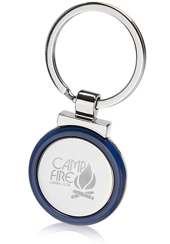 Color Accent Metal Keychains 4