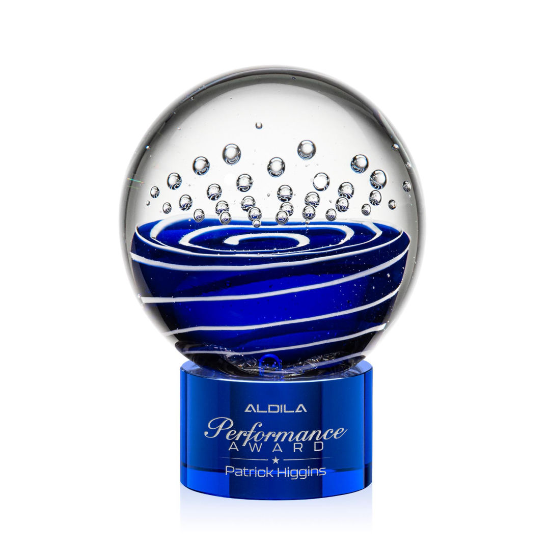 Tranquility Award on Marvel Base - Blue 1