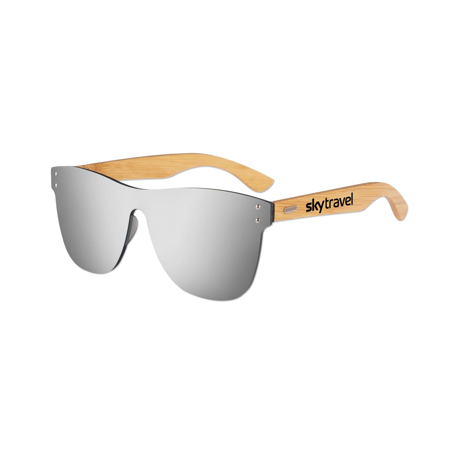 No Frame Bamboo Sunglasses 4
