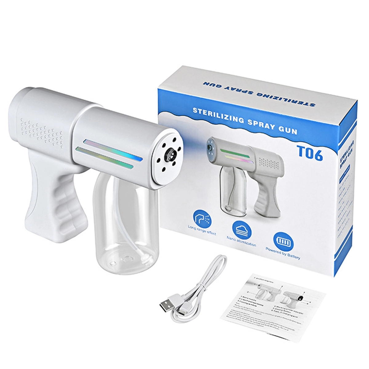 Rechargeable Portable Electric Disinfection Sprayer Gun 3