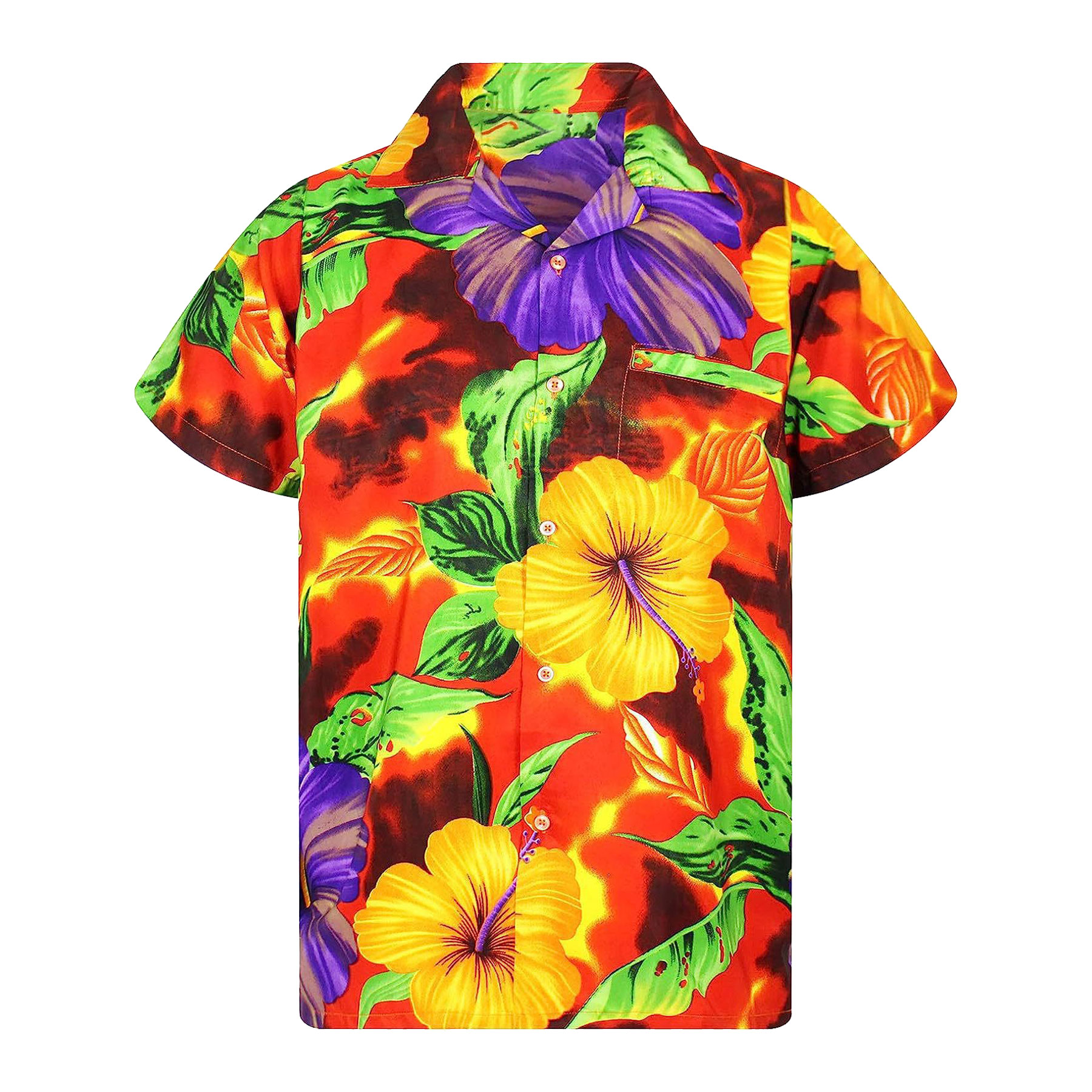 Mens Hawaiian Short Sleeve Shirt 12