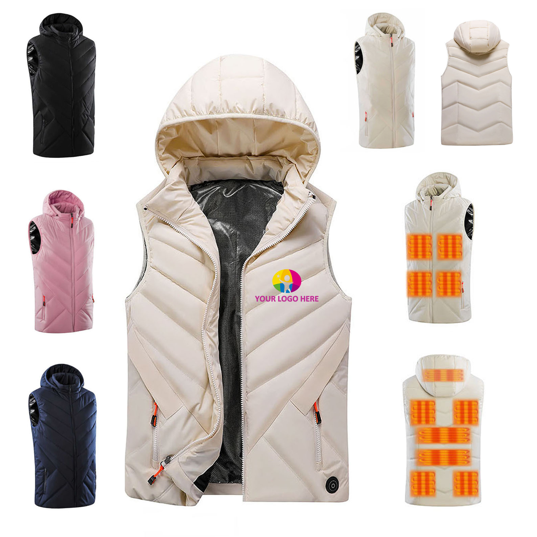 Electric Battery Heated Vest 3