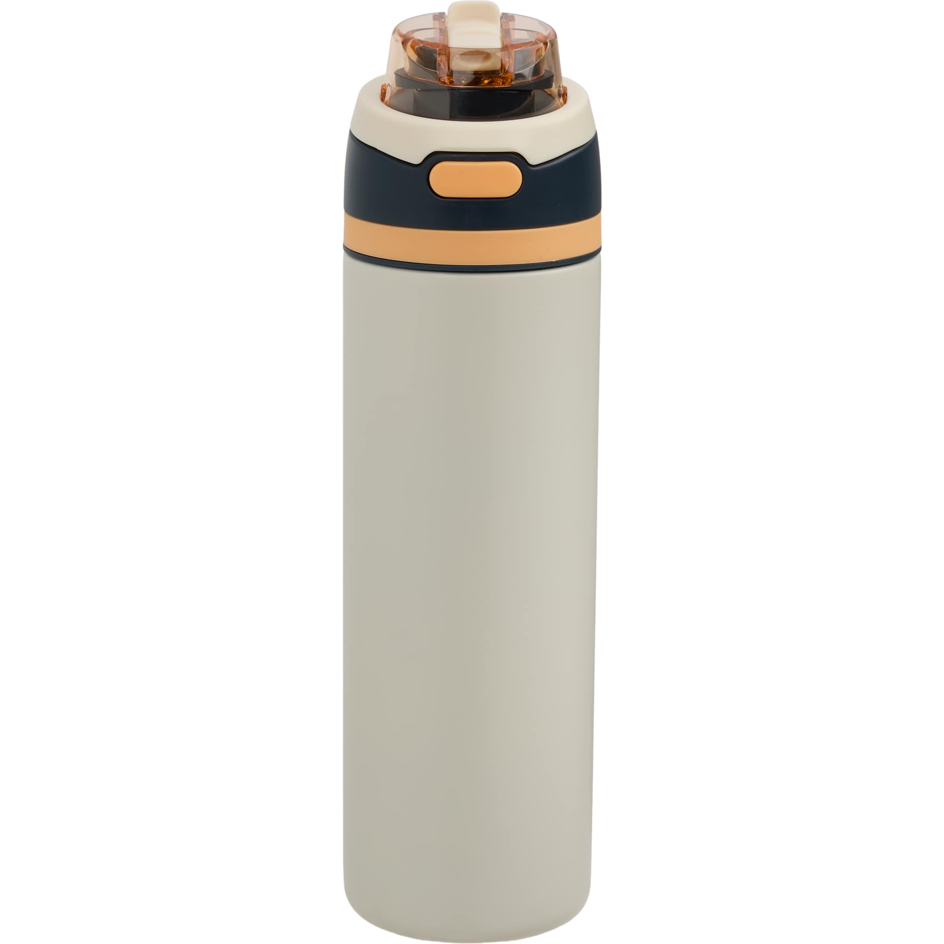 Elvin 28oz Recycled Stainless Flip Straw Bottle, custom water bottle with logo imprint 228