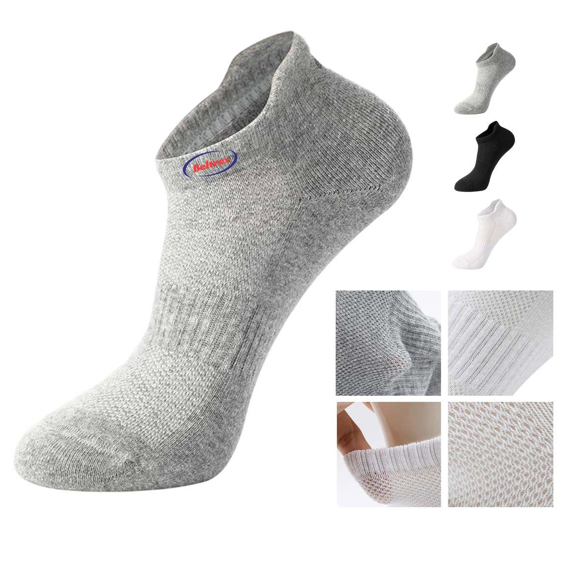 Breathable Cotton Socks with Elastic Arch Band 6