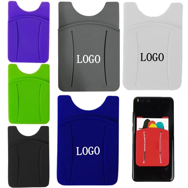 Silicone Phone Pockets with Finger Strap 7
