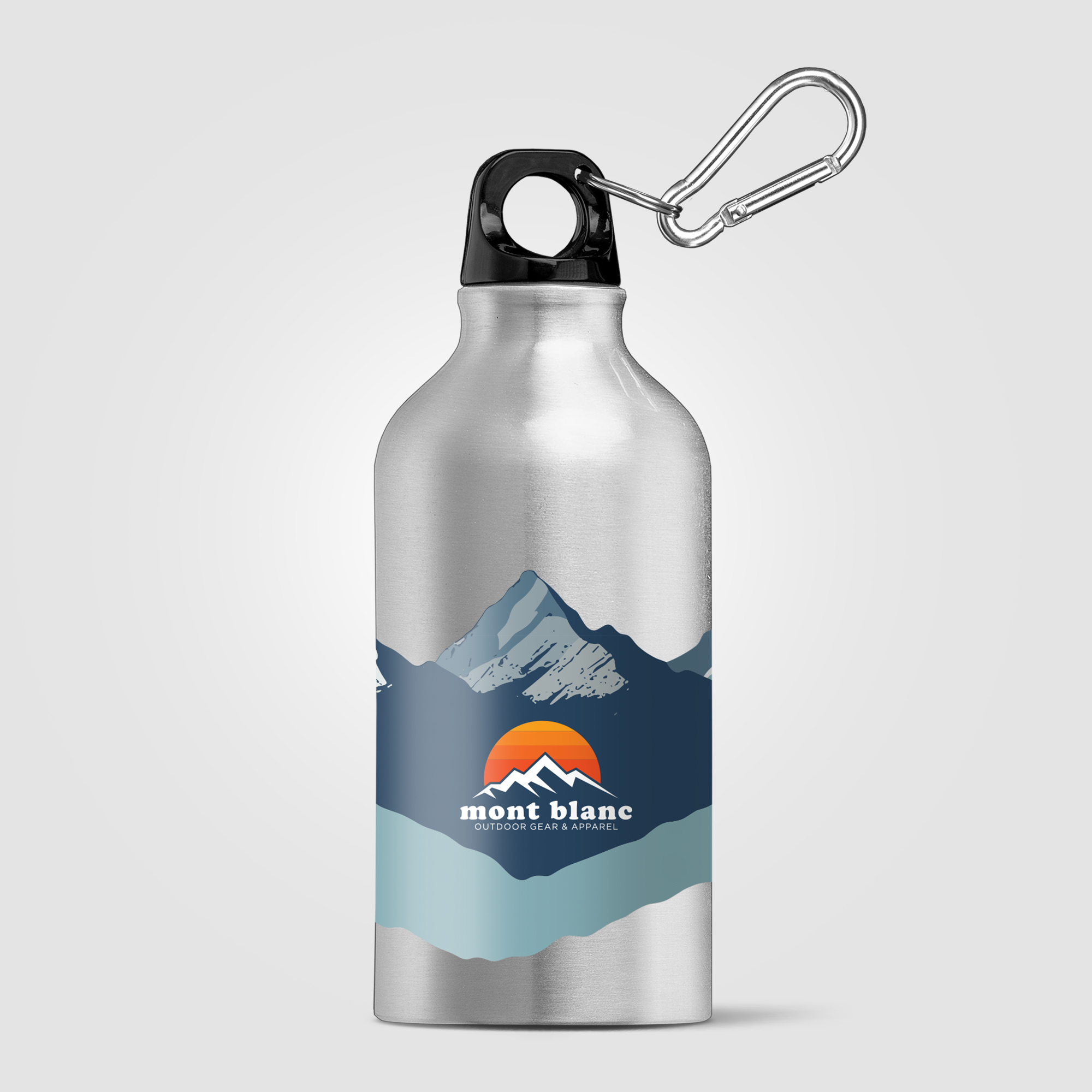 Portland - 19 oz. Aluminum Water Bottle, custom water bottle with logo imprint 38