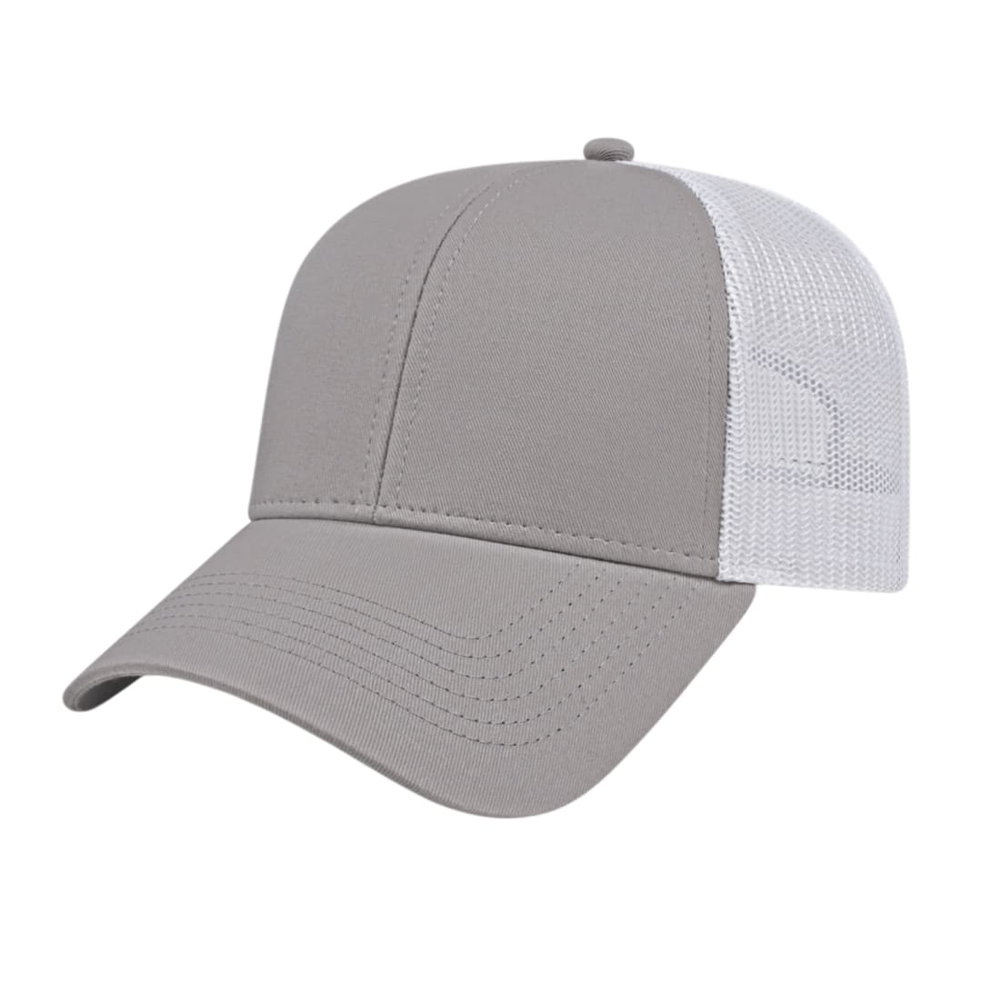 Cap America Two-Tone Trucker Mesh Back Cap 358