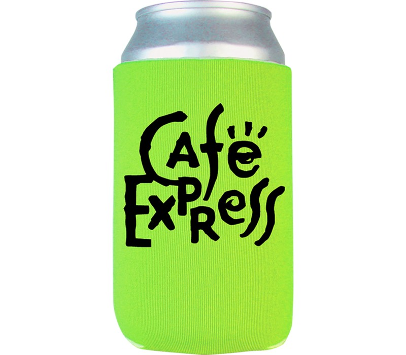 Collapsible Neoprene Can Cooler, 12 oz., custom koozie with logo imprint 2