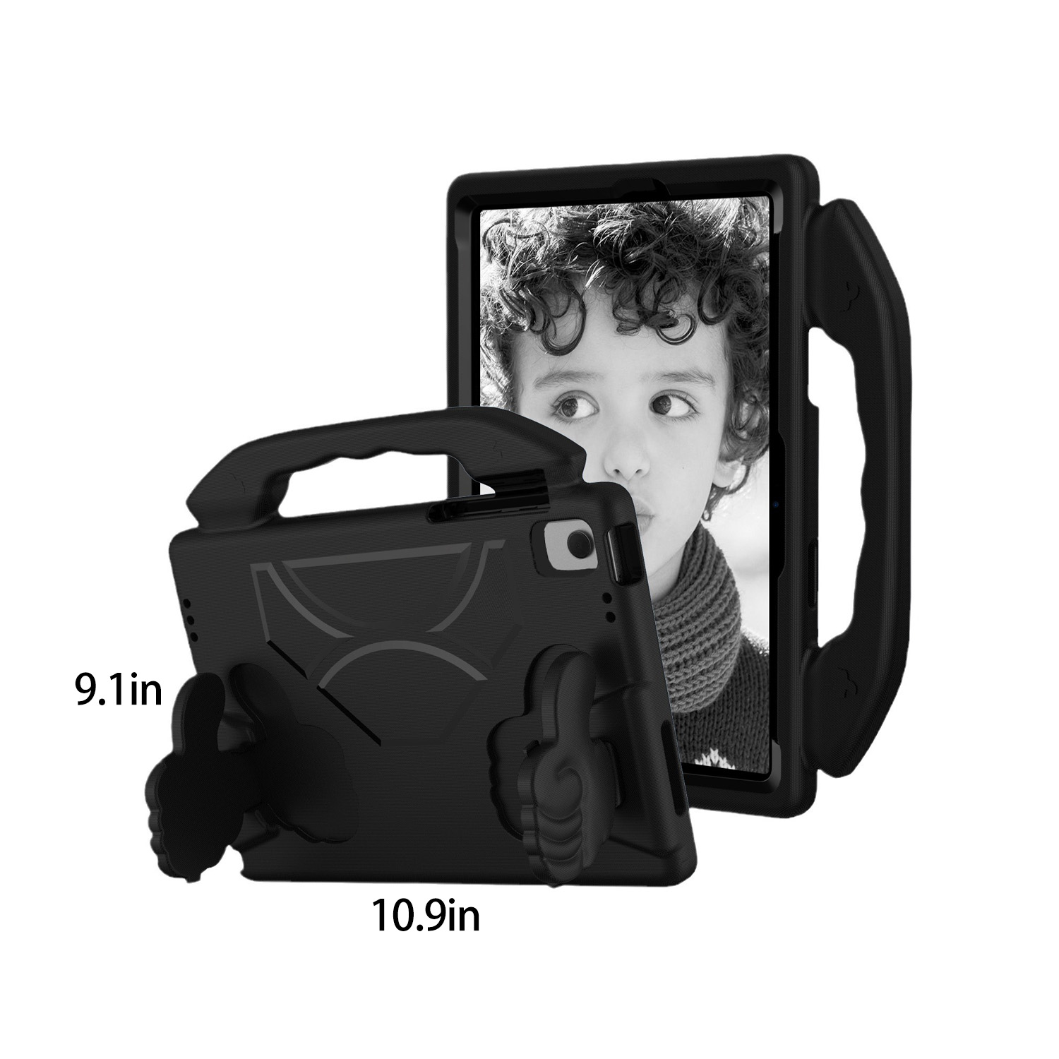 10.9 Inch EVA Thumbs Up Kickstand Shockproof Tablet Case 10