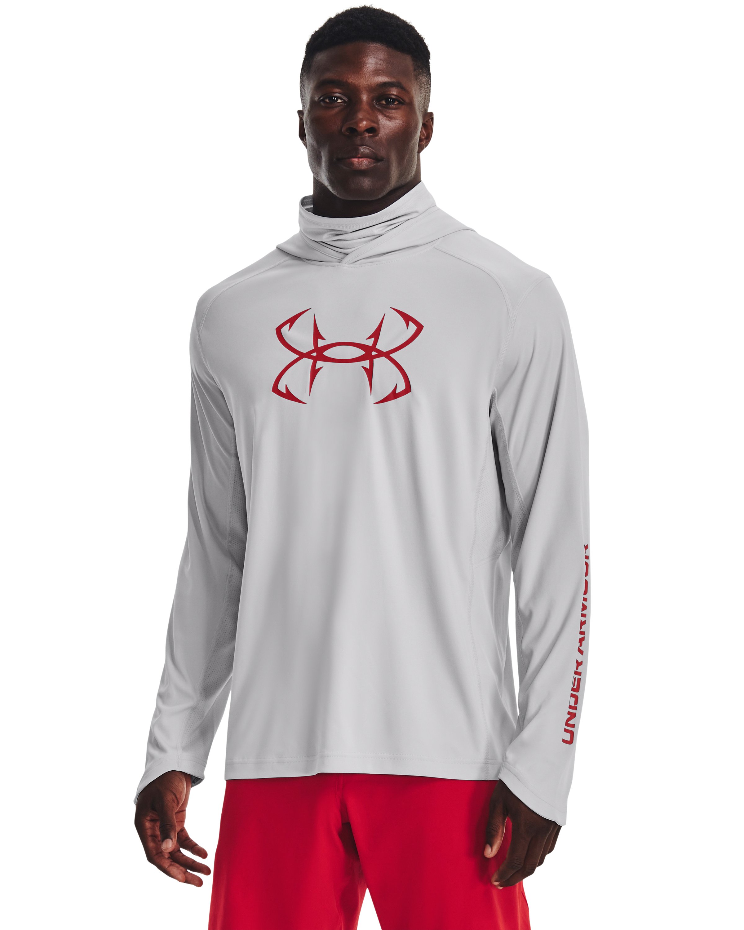 Men's UA Iso-Chill Hook Gaiter Hoodie, custom hoodie or sweatshirt with logo imprint 7
