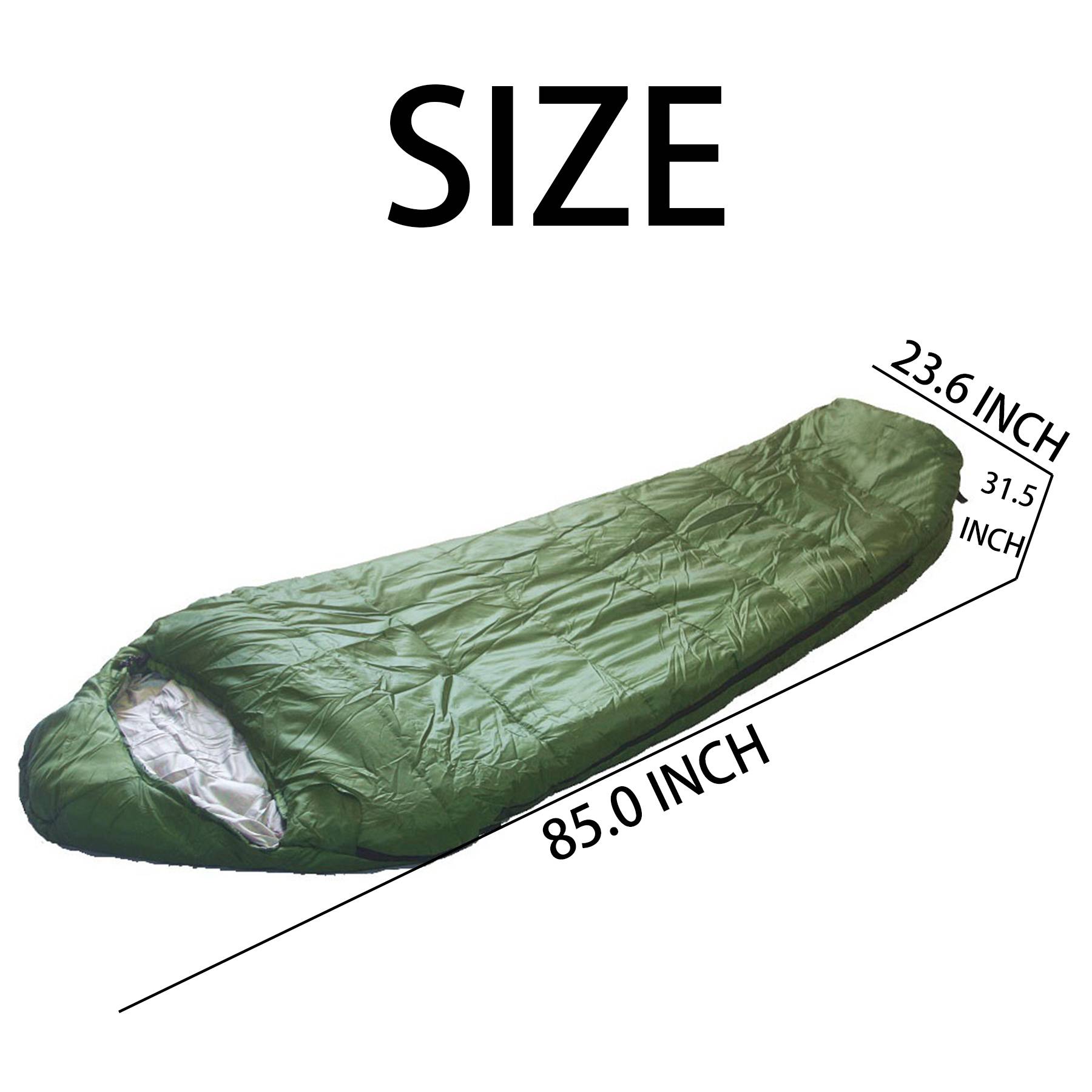 Polyester Winter cold insulation sleeping bag 6