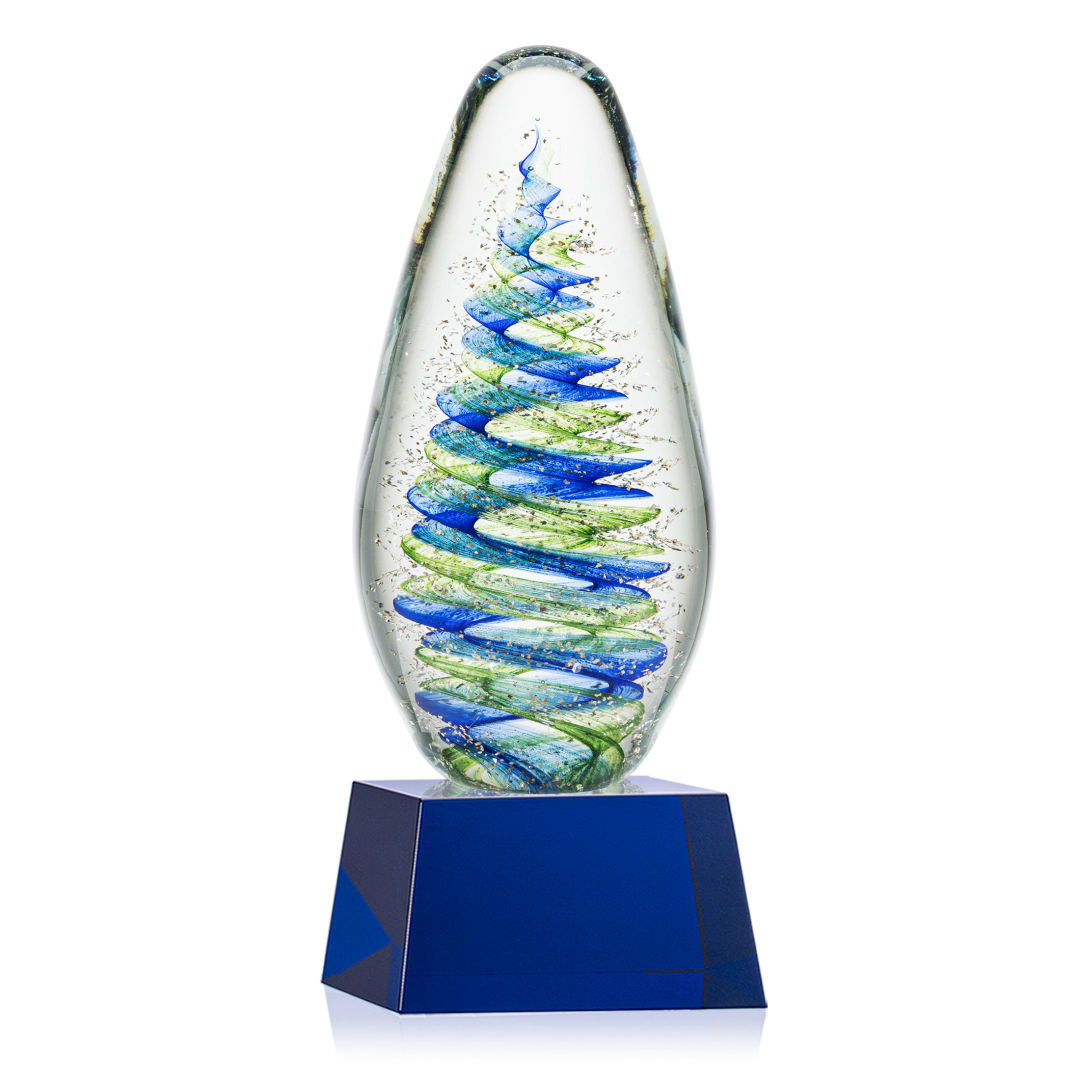 Jezebel Award on Robson Base - Blue 3