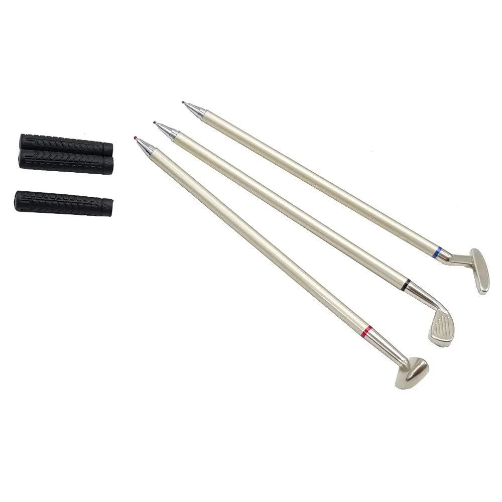 Mini Desktop Golf Ball Pen Gift Set 4