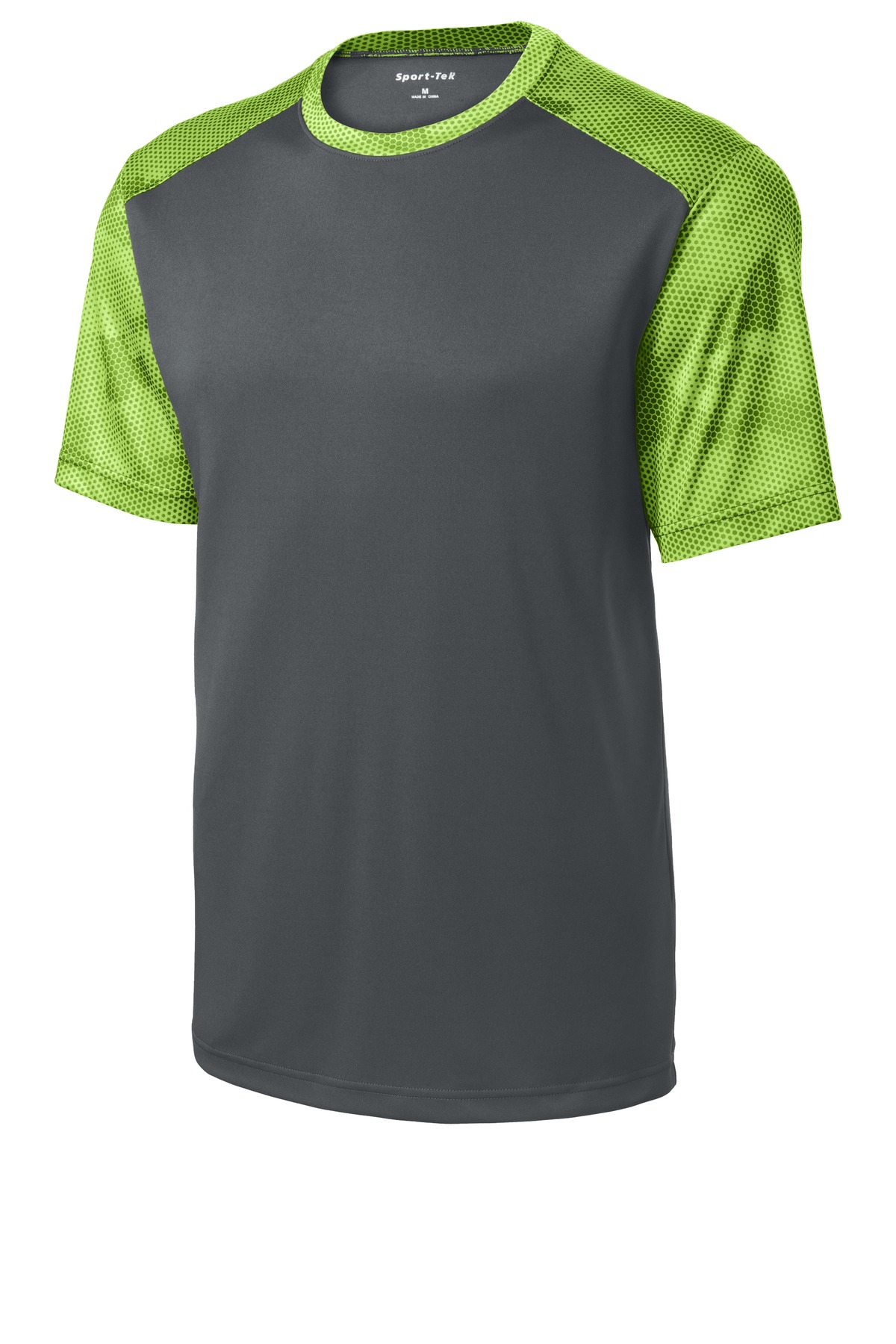 Sport-Tek CamoHex Colorblock Tee. ST371 45