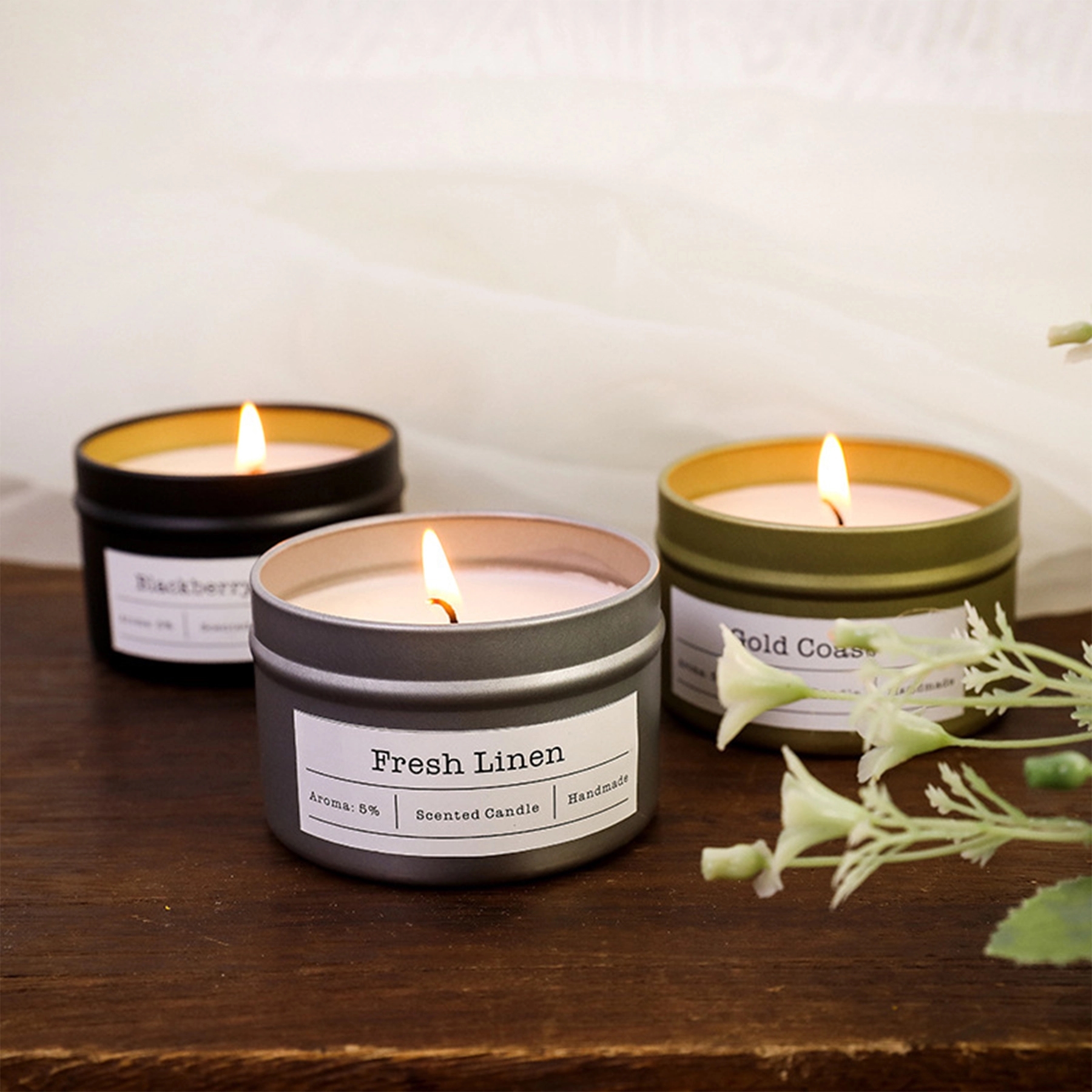Scented Candle Can/Jar 4