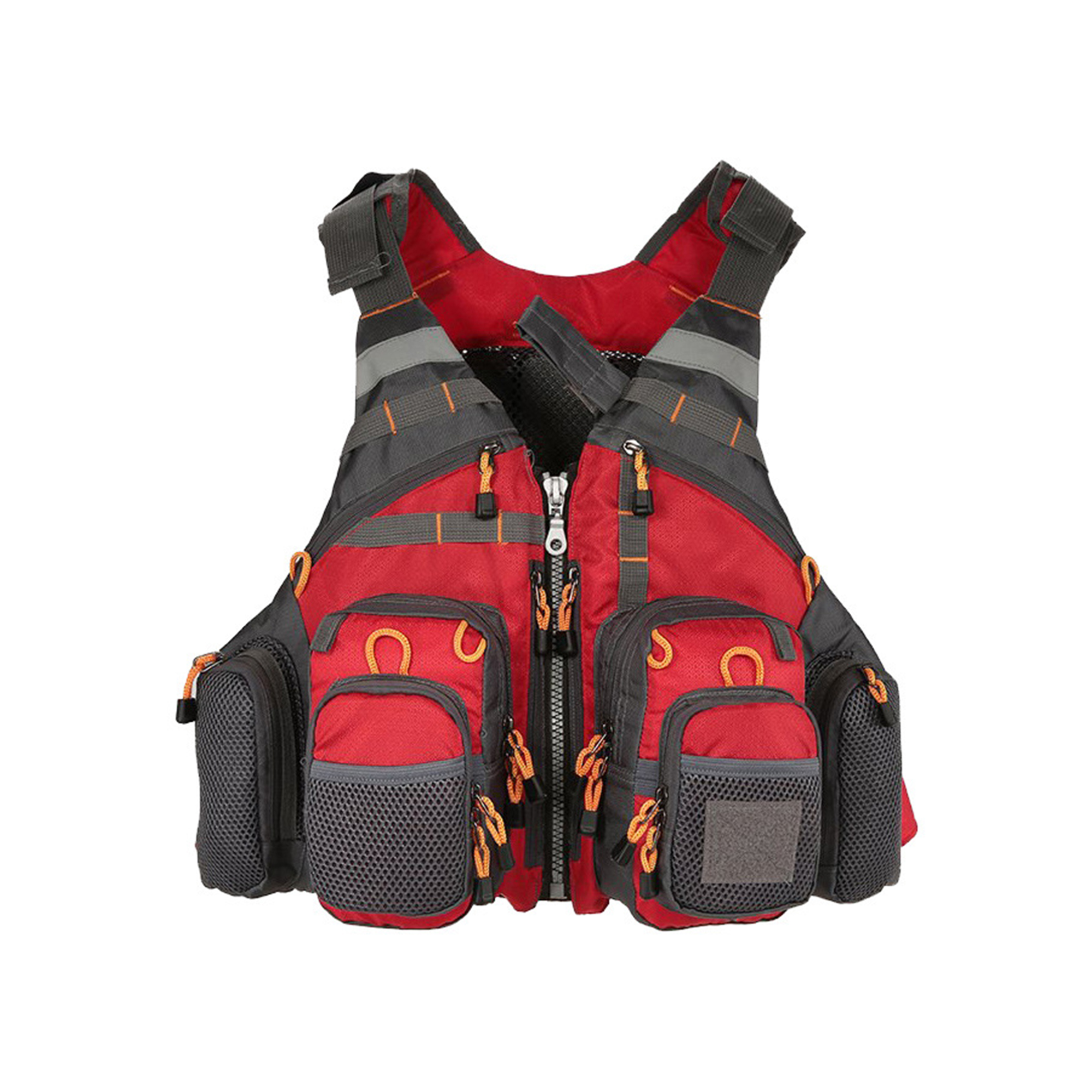 Adjustable Multi Pocket Floating Life Vest 21.7" x 18.2" 12