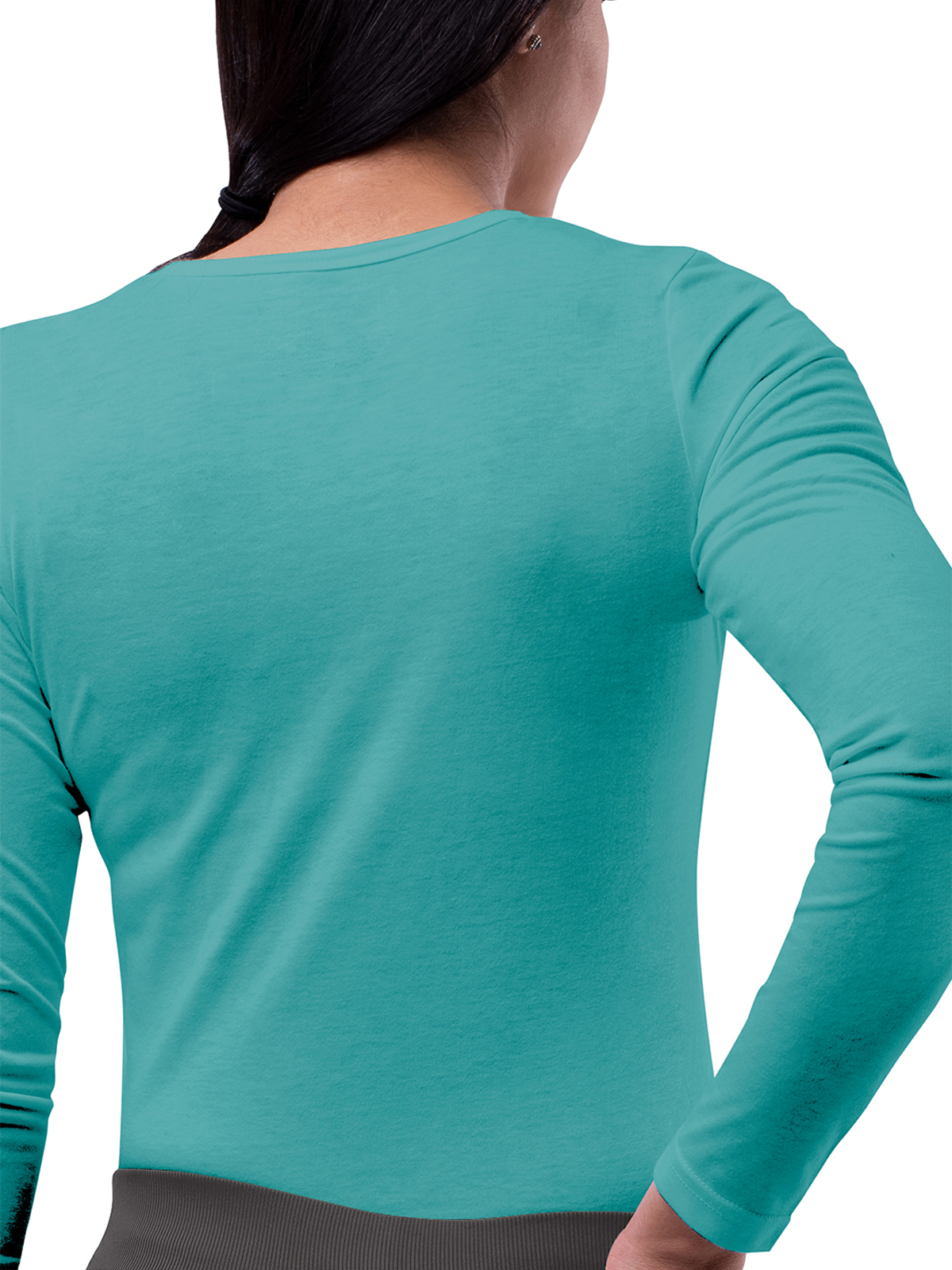 Adar - Sivvan - Women's Long Sleeve Underscrub Tee 107