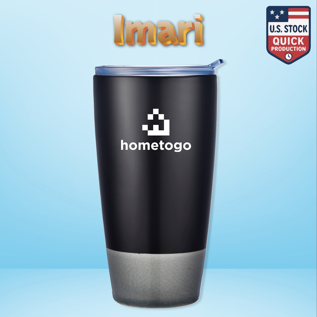 Imari Double Wall 12oz Ceramic Tumbler 3