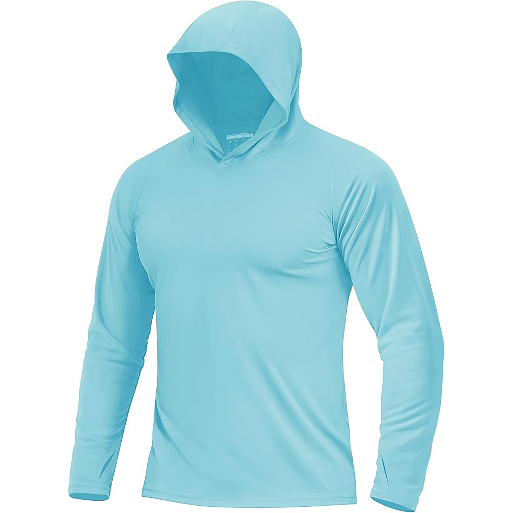 Men's Hooded Long Sleeved Sun Protection Jacket 12