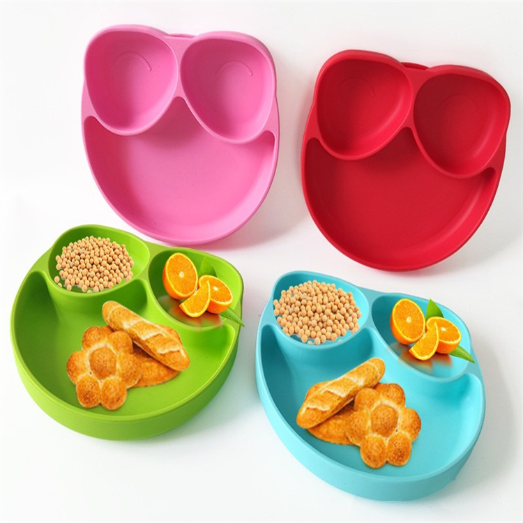 Children Silicone Dinner Plate 2
