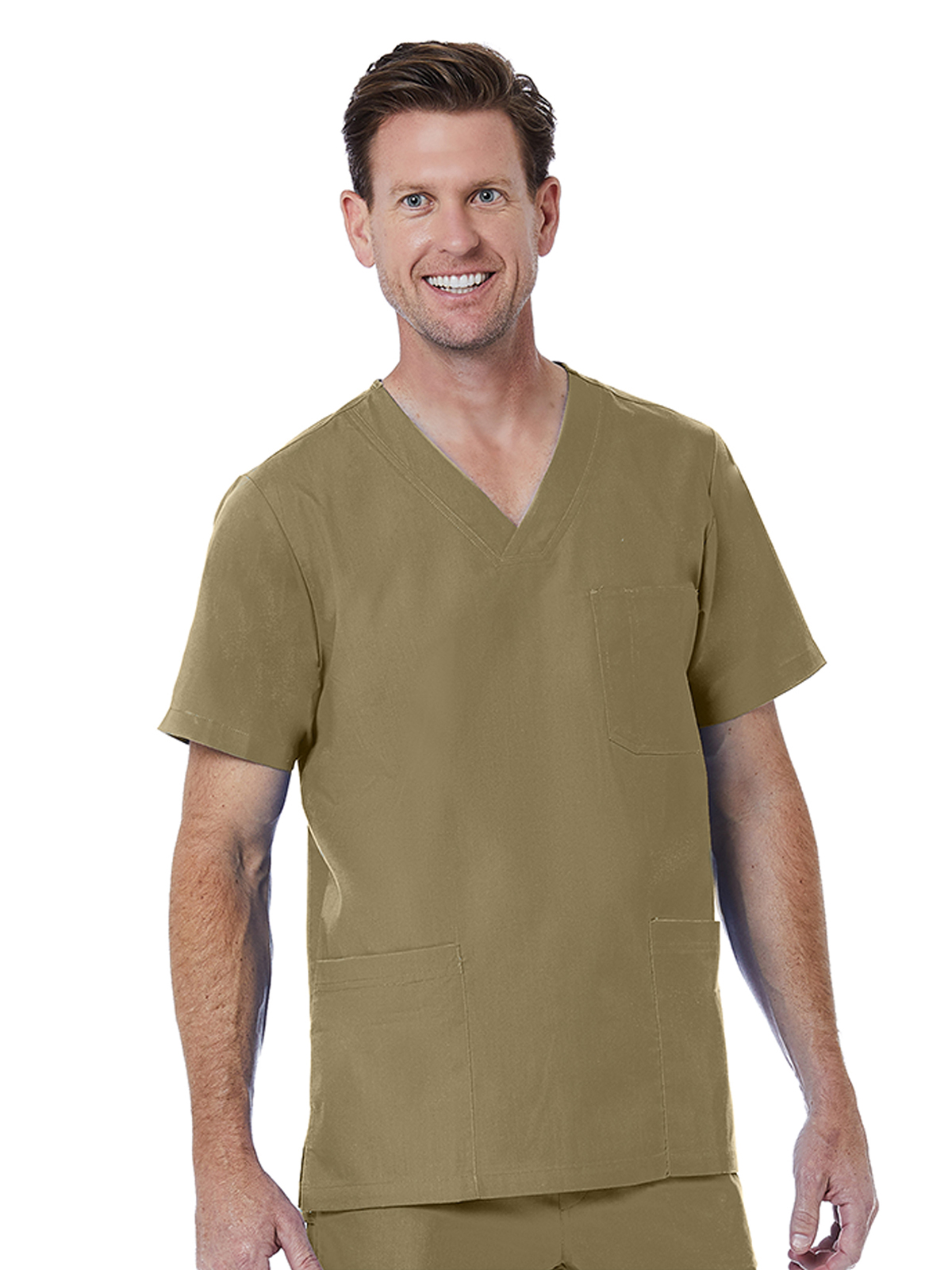 Maevn - Red Panda - Men's 3-Pocket V-Neck Top 7