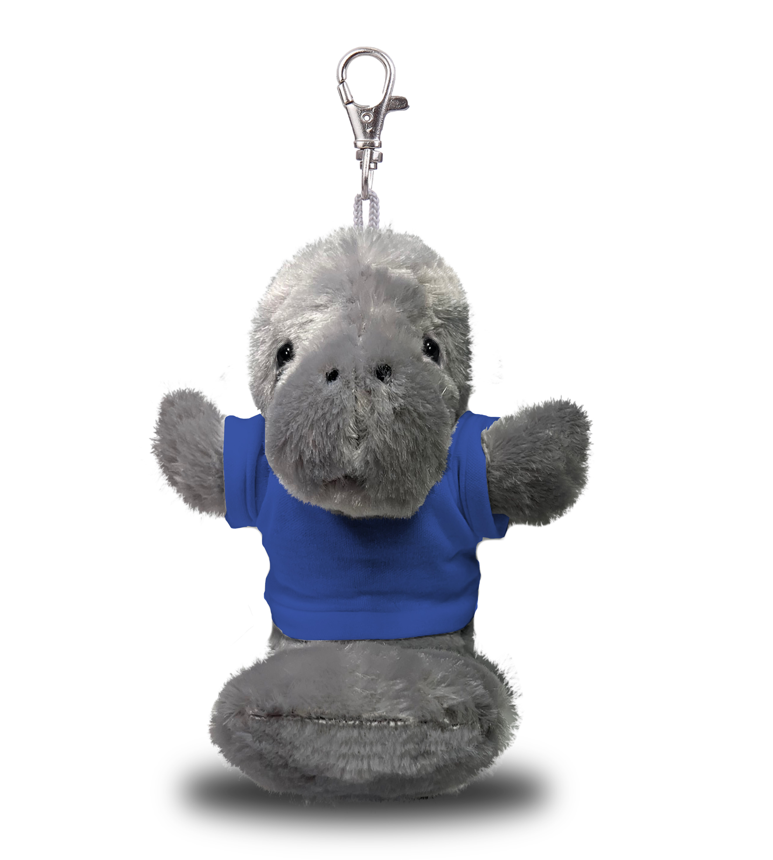 Plush Manatee Keychain with T-Shirt 8
