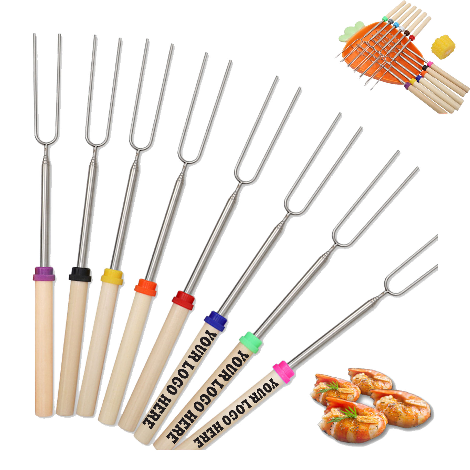 Scalable U-Shaped Bbq Fork 4