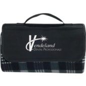 Padded Water-Resistant Fleece Picnic Blanket 68