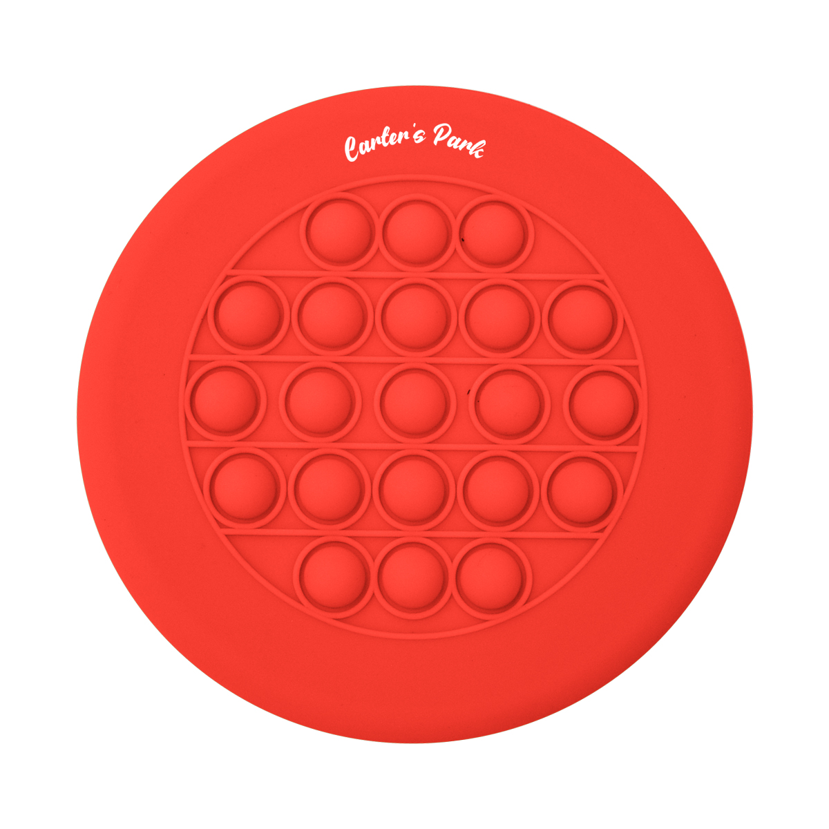 Push Pop Stress Reliever Flying Disc 20