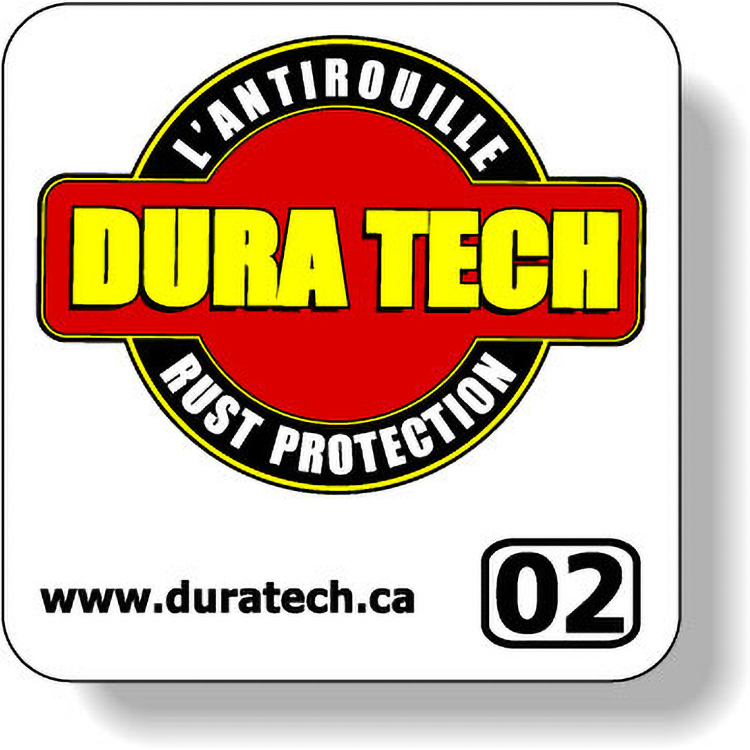 White Gloss Block-Out Paper Roll Label Stock Square Shape (1.25"x1.25")