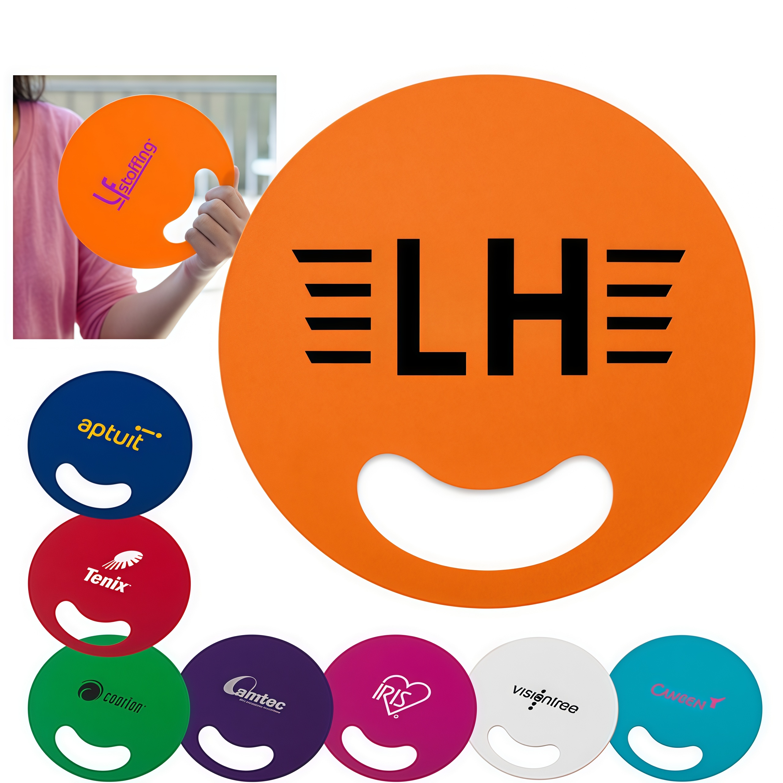 Portable Plastic Hand Fan 3