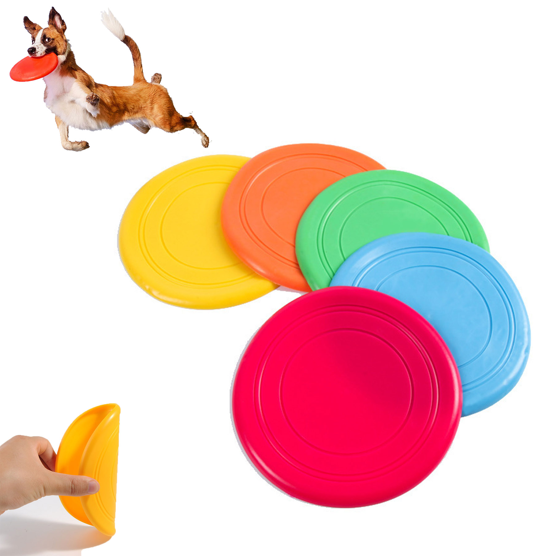 7" Dog Flyer Flying Saucer 3