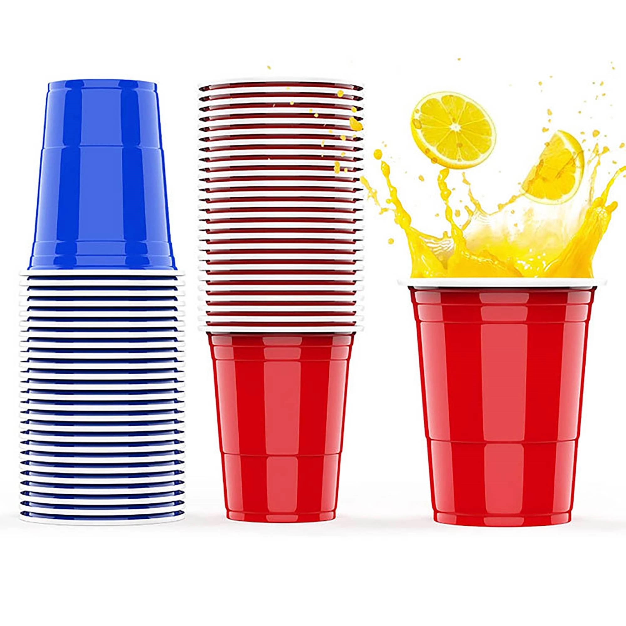 MOQ 500pcs 16 oz Reusable Party Stadium Solo Disposable Cups 2