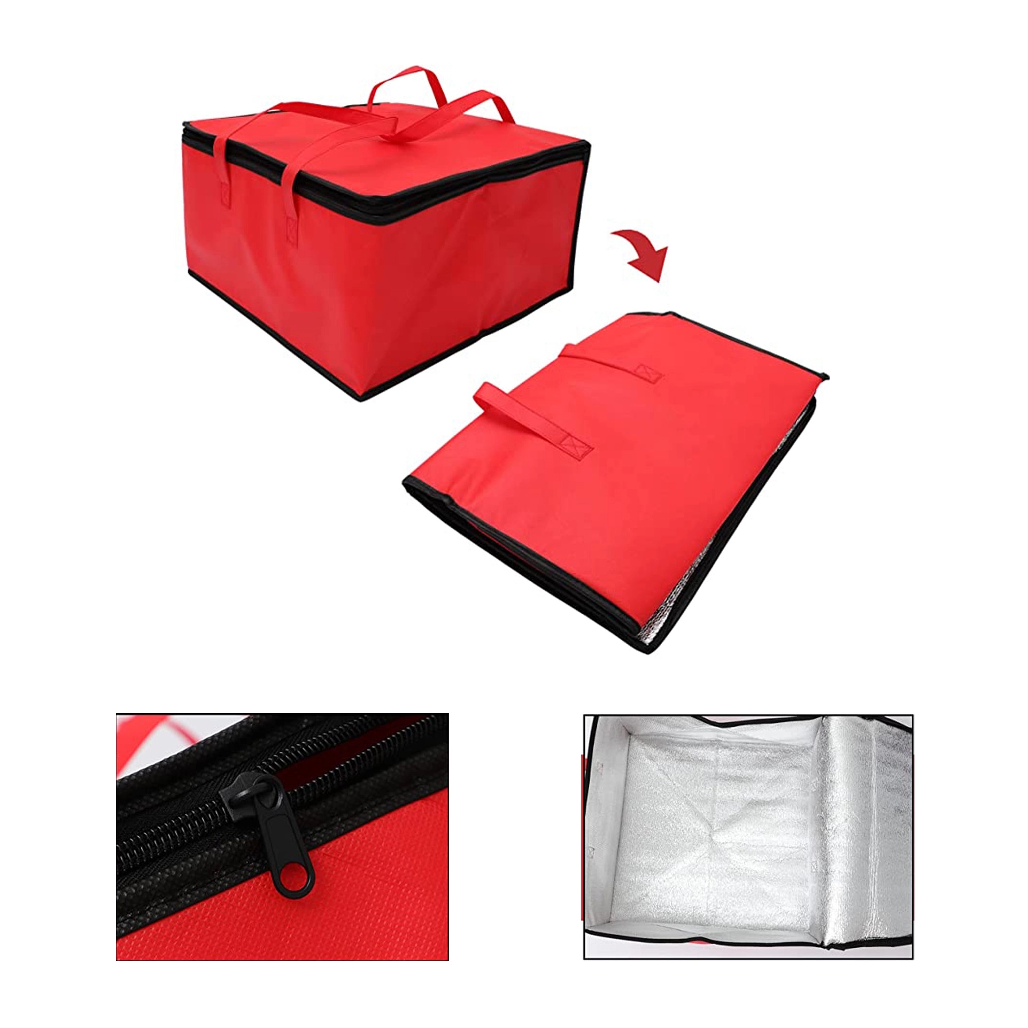 Reusable Insulated Cooler Bag MOQ 100pcs 3